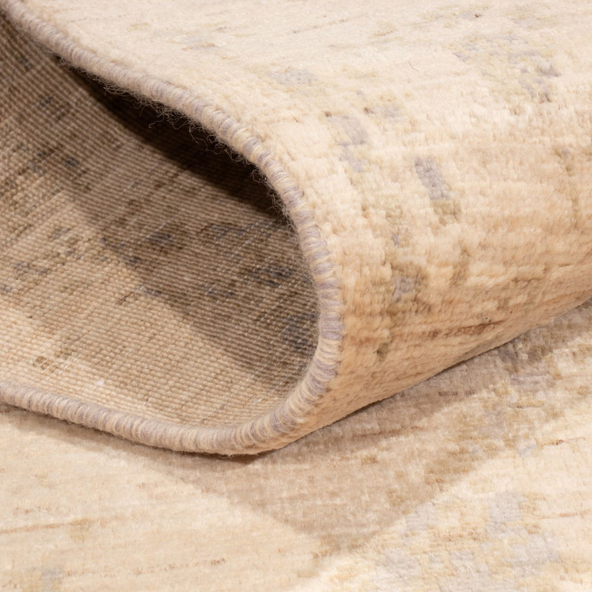 Designerski dywan - 291 x 205 cm - beżowy