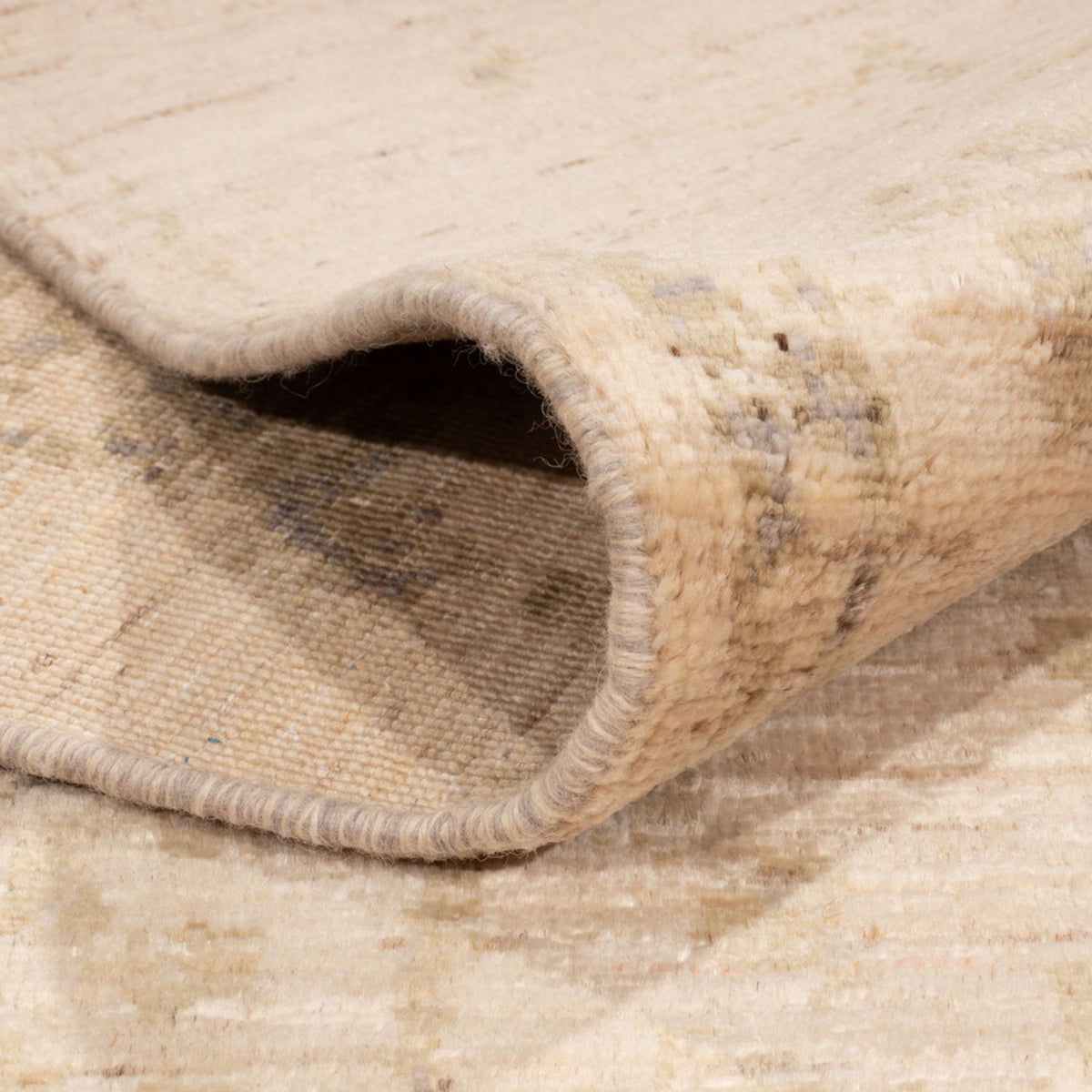 Designerski dywan - 289 x 206 cm - beżowy