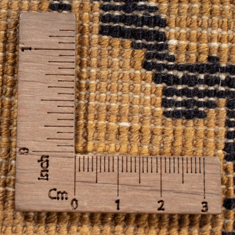 Designerski dywan - 314 x 242 cm - złoto