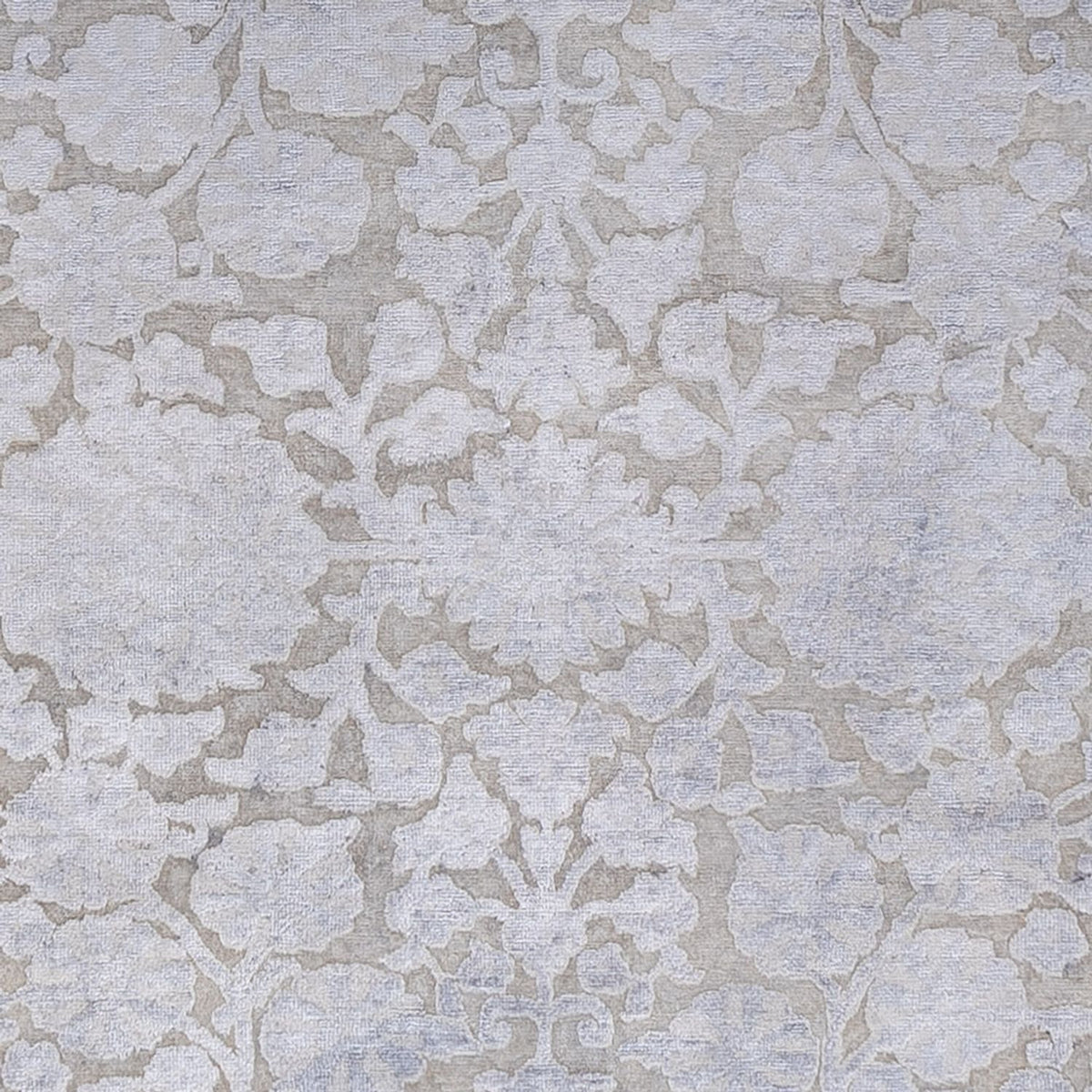 Designerski dywan - 295 x 246 cm - srebrny