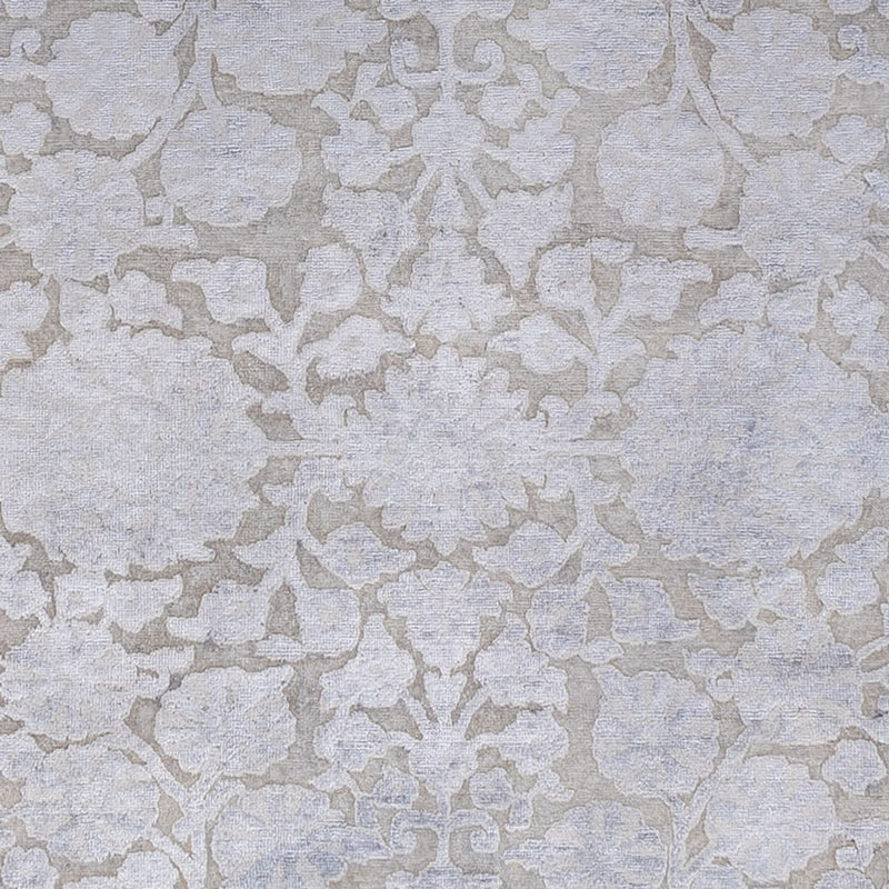 Designerski dywan - 295 x 246 cm - srebrny