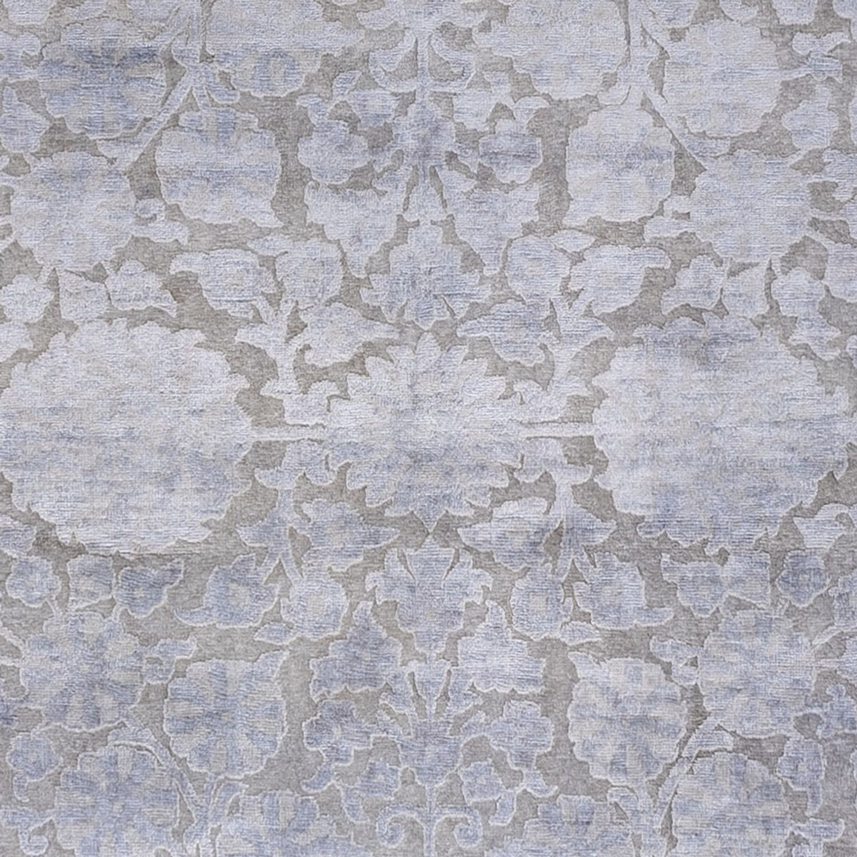 Designerski dywan - 294 x 246 cm - srebrny