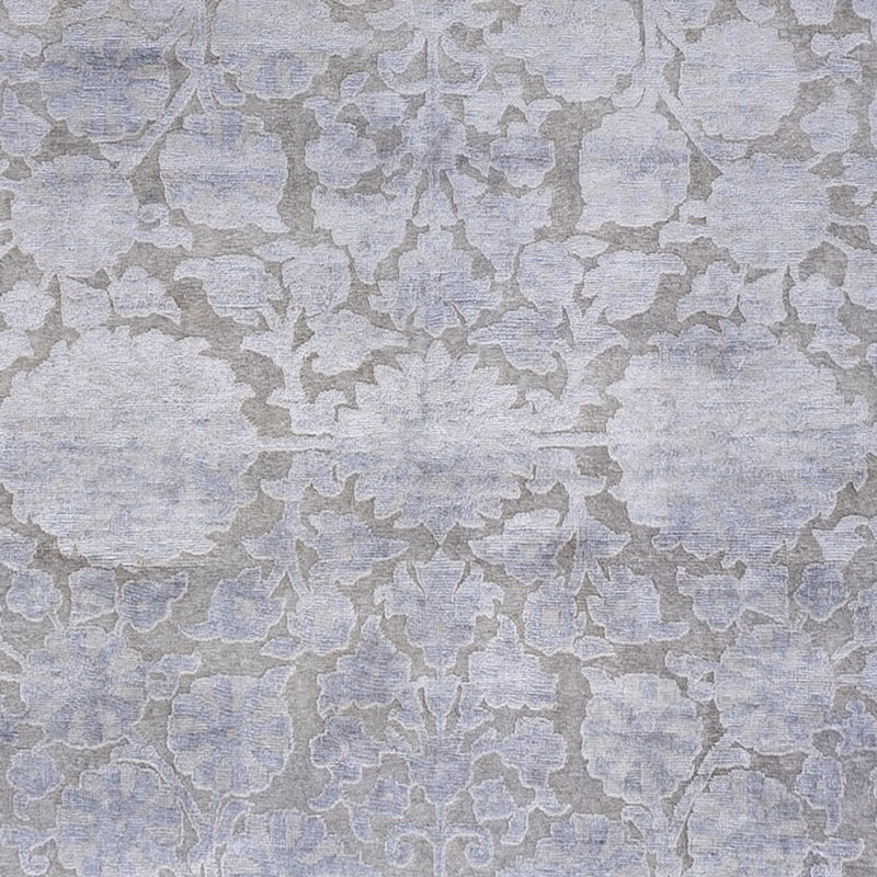 Designerski dywan - 294 x 246 cm - srebrny