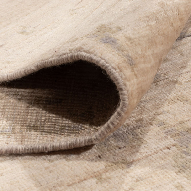 Designerski dywan - 297 x 238 cm - beżowy