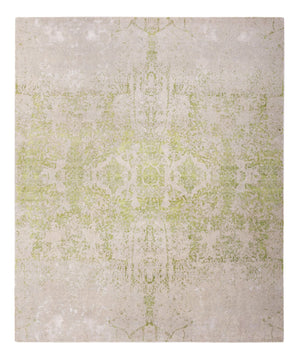 Designerski dywan - 302 x 250 cm - jasnozielony