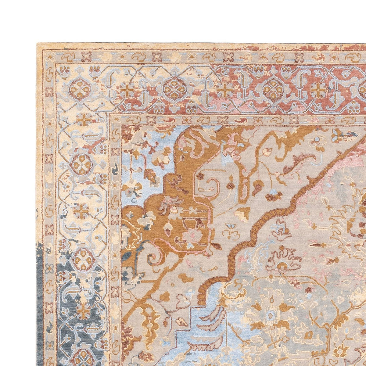 Designerski dywan - 307 x 244 cm - wielokolorowy