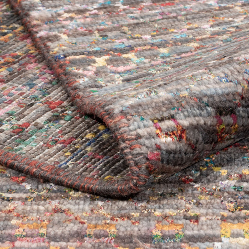 Designerski dywan - 304 x 249 cm - ciemnoniebieski