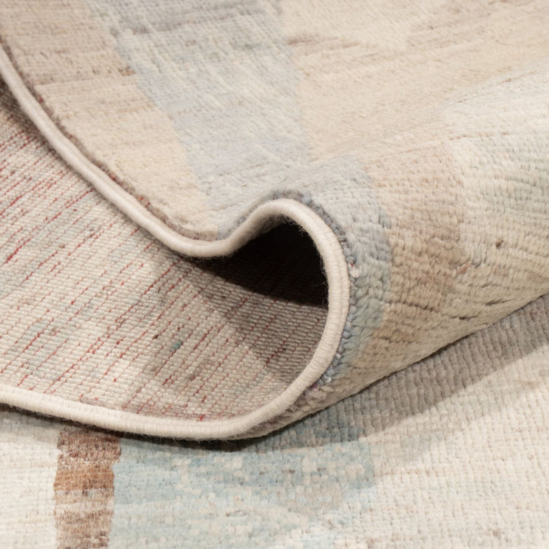 Designerski dywan - 305 x 246 cm - beżowy