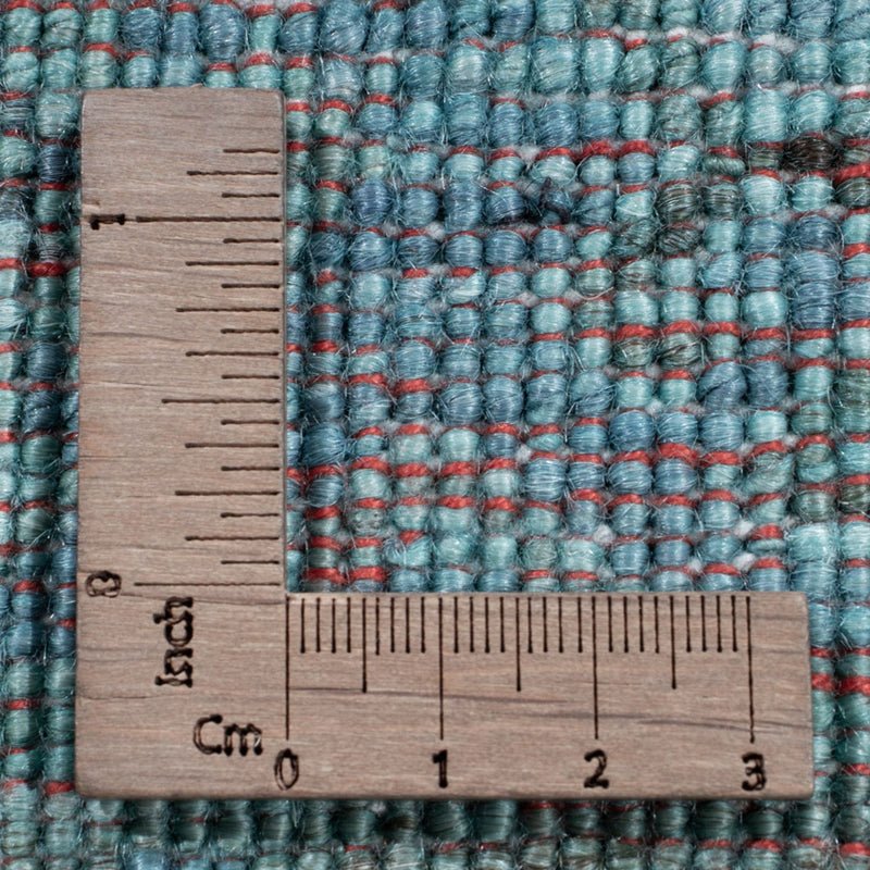 Designerski dywan - 294 x 248 cm - turkusowy