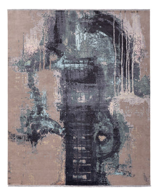 Designerski dywan - 310 x 253 cm - wielokolorowy