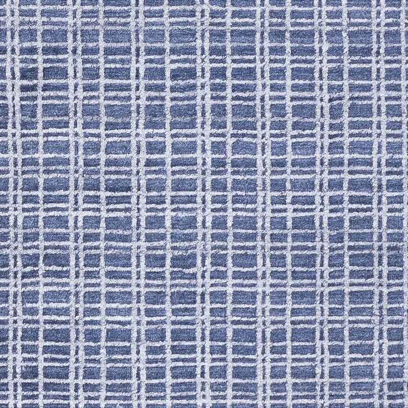 Designerski dywan - 302 x 248 cm - niebieski