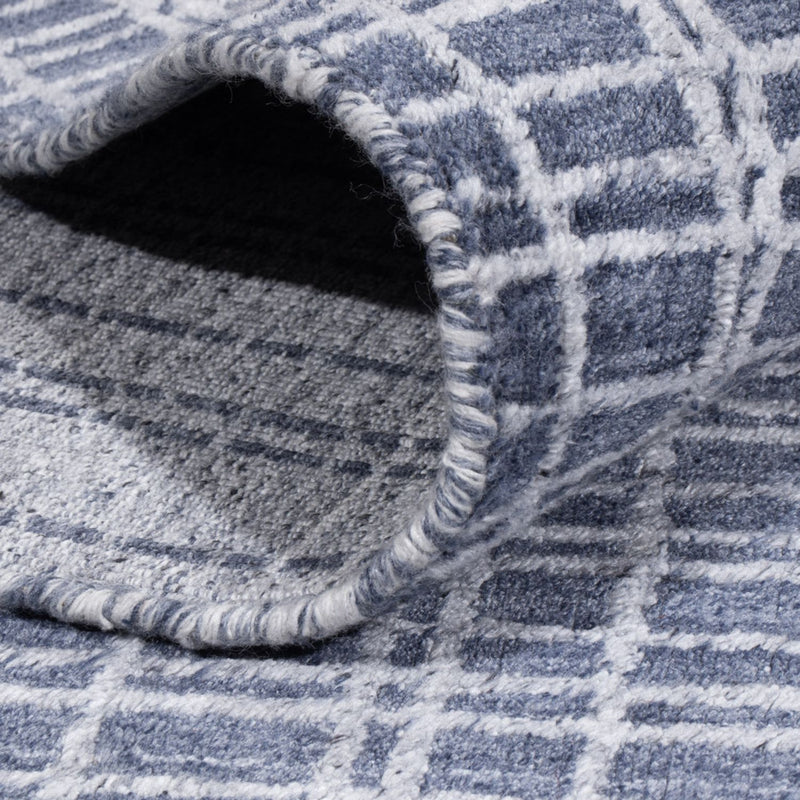 Designerski dywan - 302 x 248 cm - niebieski