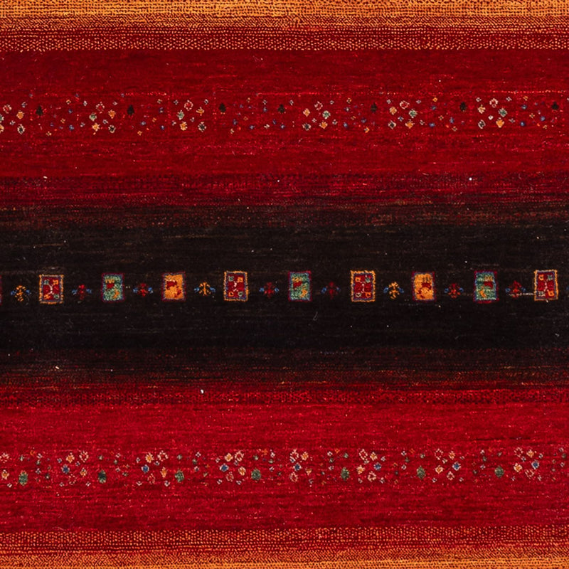 Dywan Gabbeh - Loribaft Indus - 304 x 257 cm - wielokolorowy