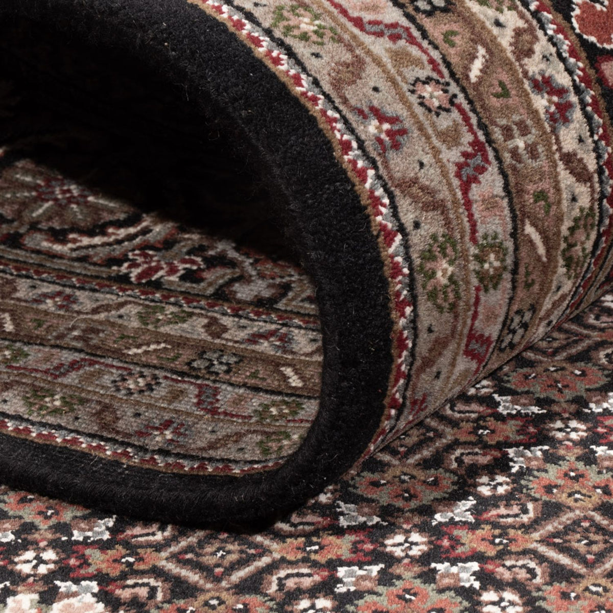 Dywan orientalny - Tabriz - 305 x 250 cm - ciemny beż