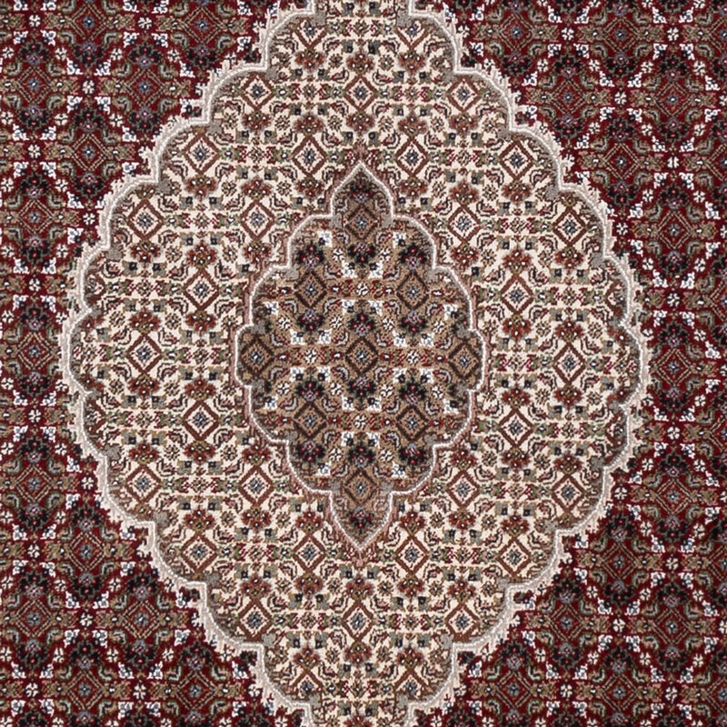 Dywan orientalny - Tabriz - 306 x 248 cm - ciemny beż