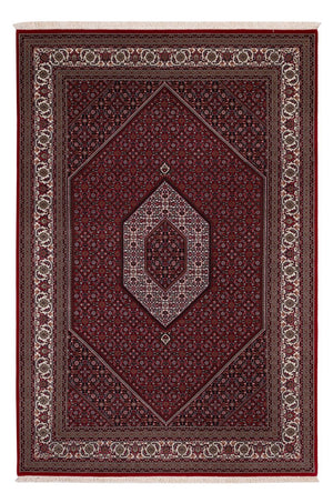 Orientalny dywan - Bijar - Indus - 298 x 200 cm - ciemny camel