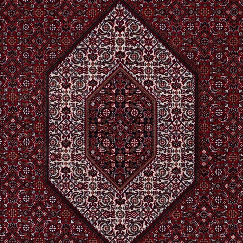 Orientalny dywan - Bijar - Indus - 298 x 200 cm - ciemny camel