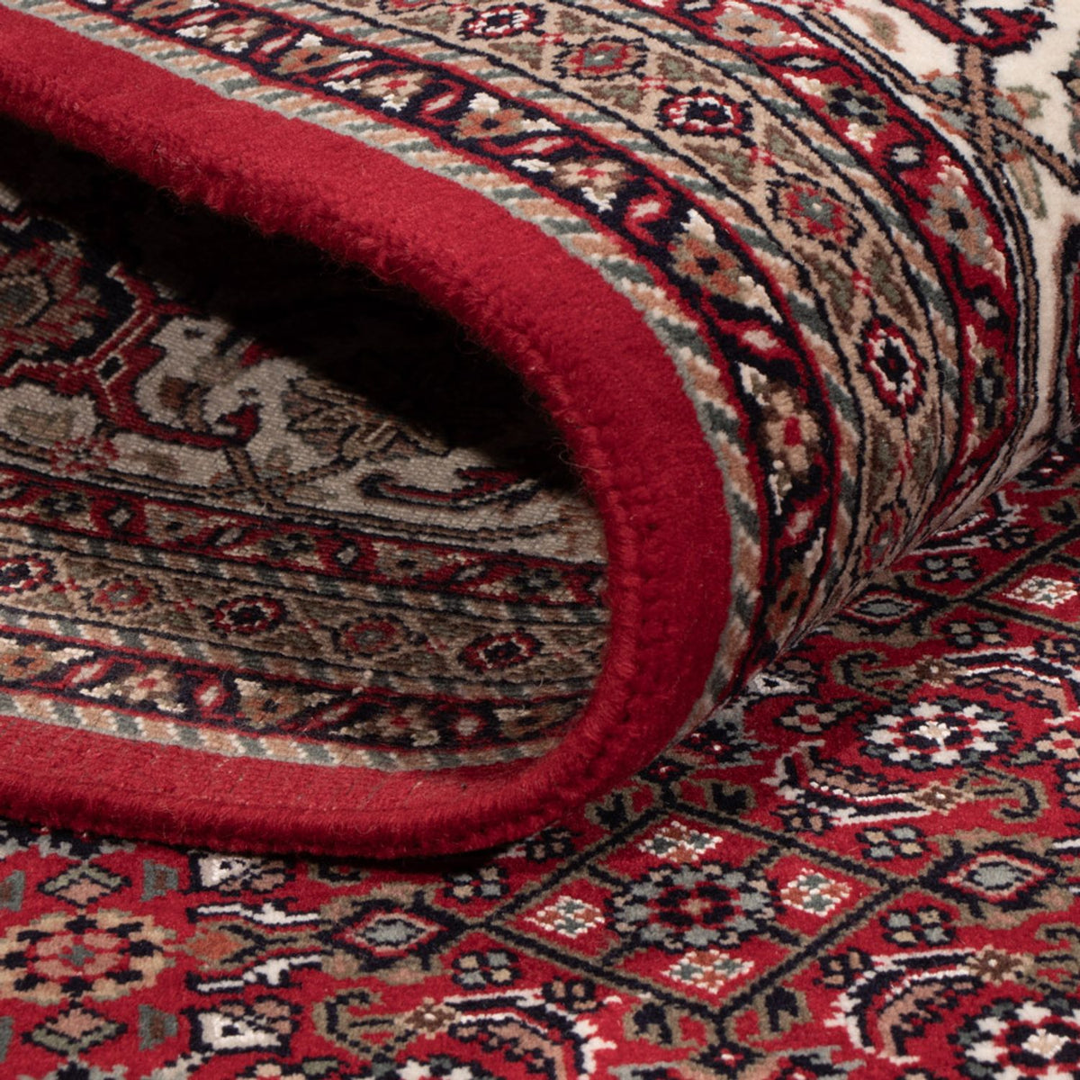 Orientalny dywan - Bijar - Indus - 298 x 200 cm - ciemny camel