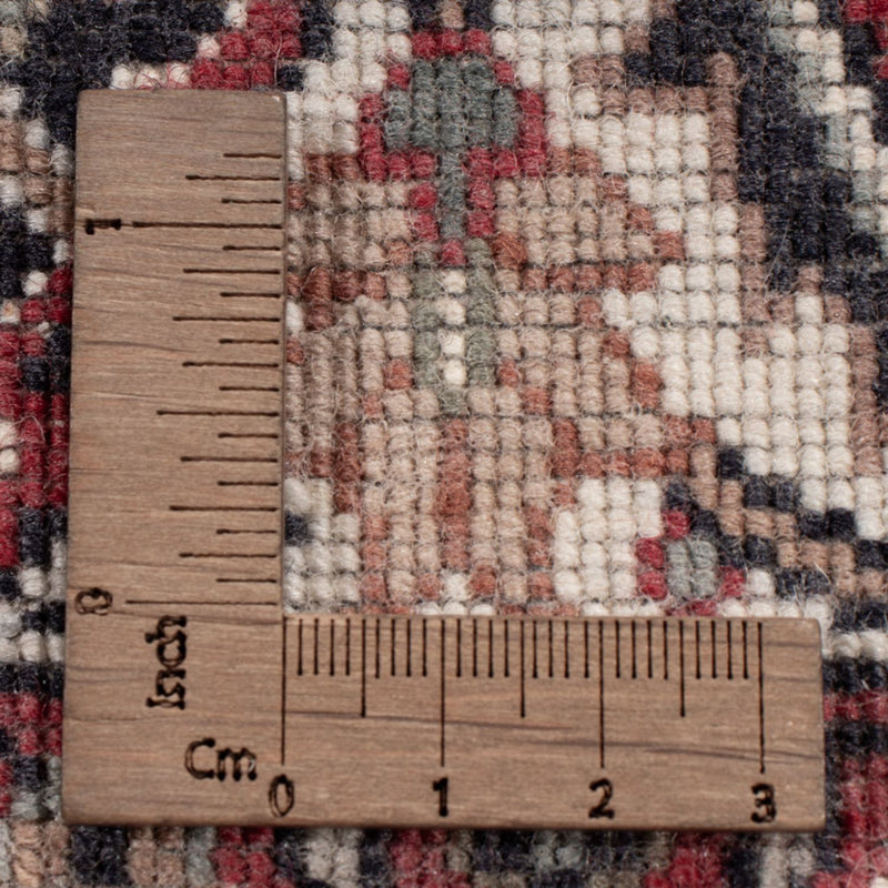 Orientalny dywan - Bijar - Indus - 300 x 247 cm - ciemna czerwień