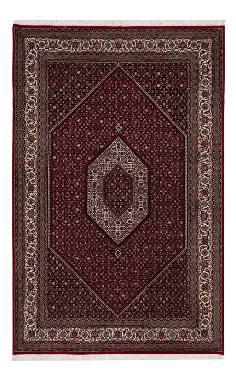 Orientalny dywan - Bijar - Indus - 305 x 198 cm - ciemny camel