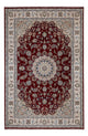 Orientalny dywan - Nain - Indus - 303 x 200 cm - ciemna czerwień