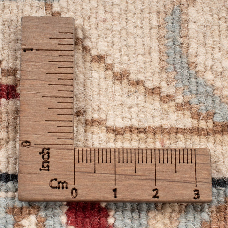 Orientalny dywan - Nain - Indus - 303 x 200 cm - ciemna czerwień