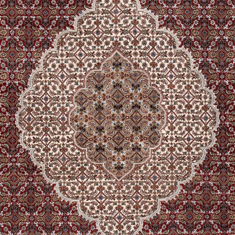 Dywan orientalny - Tabriz - 303 x 253 cm - ciemny beż