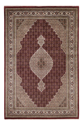 Dywan orientalny - Tabriz - 275 x 185 cm - ciemny beż