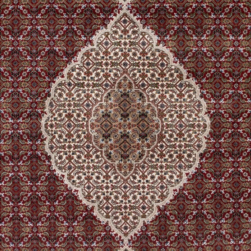Dywan orientalny - Tabriz - 275 x 185 cm - ciemny beż