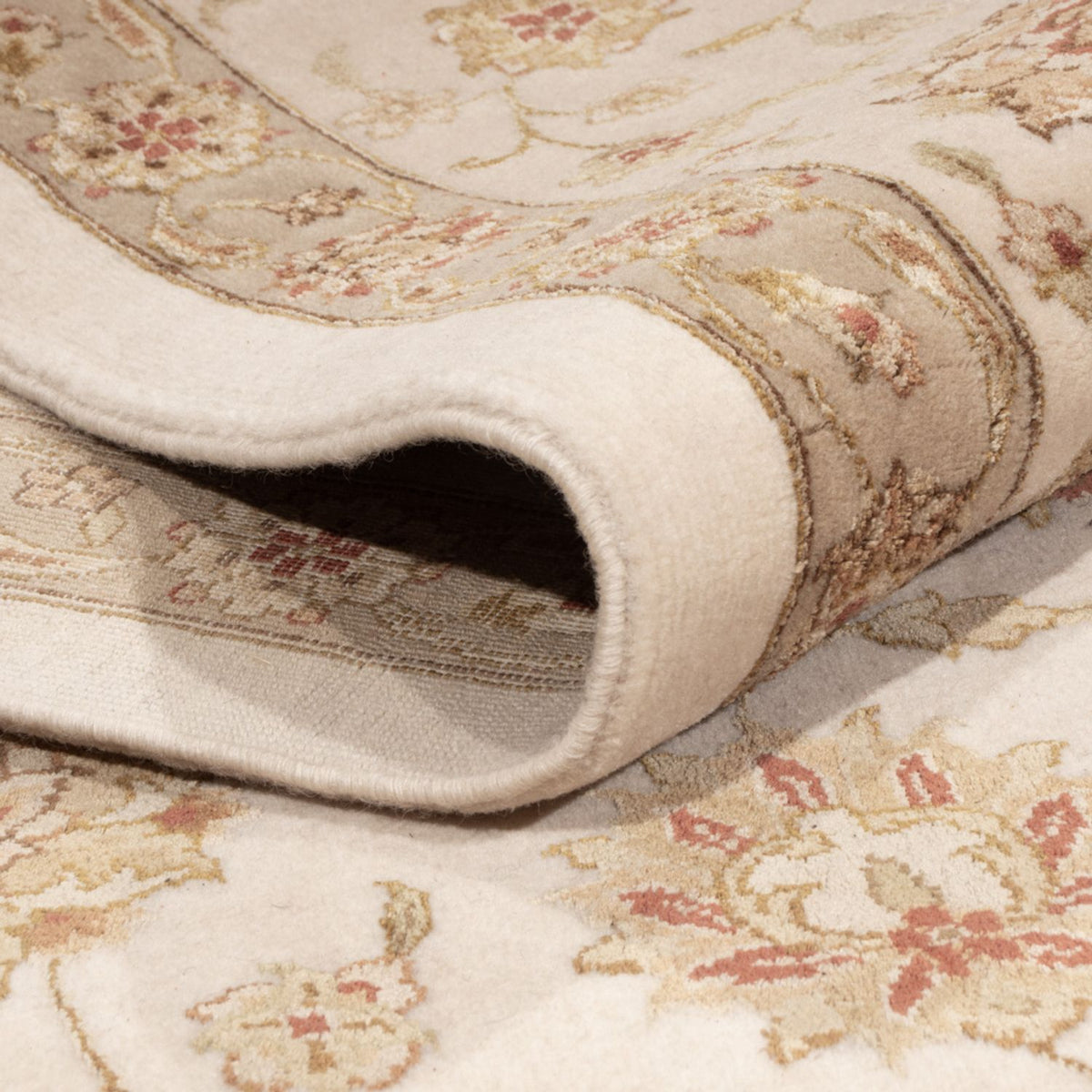 Dywan orientalny - Tabriz - 305 x 244 cm - beżowy