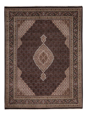 Dywan orientalny - Tabriz - 259 x 203 cm - ciemny beż