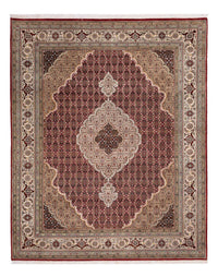 Dywan orientalny - Tabriz - 255 x 198 cm - ciemny beż