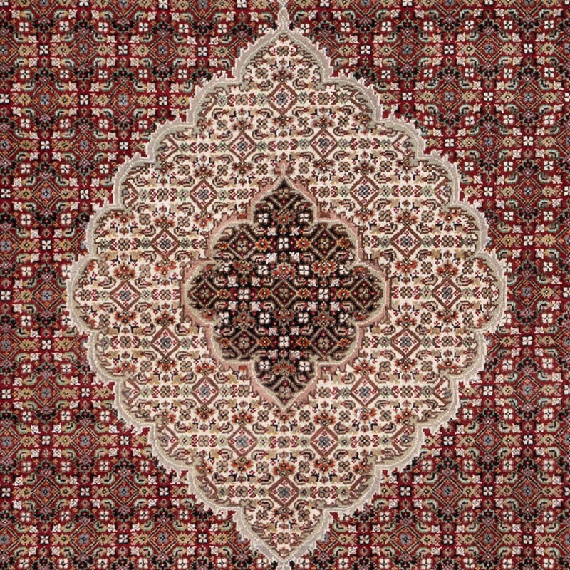 Dywan orientalny - Tabriz - 255 x 198 cm - ciemny beż