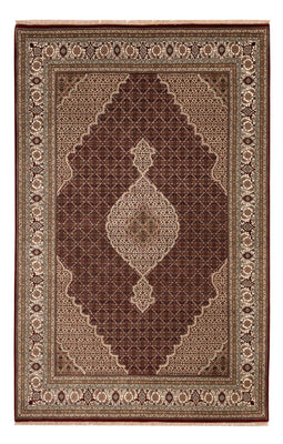 Dywan orientalny - Tabriz - 300 x 197 cm - ciemny beż