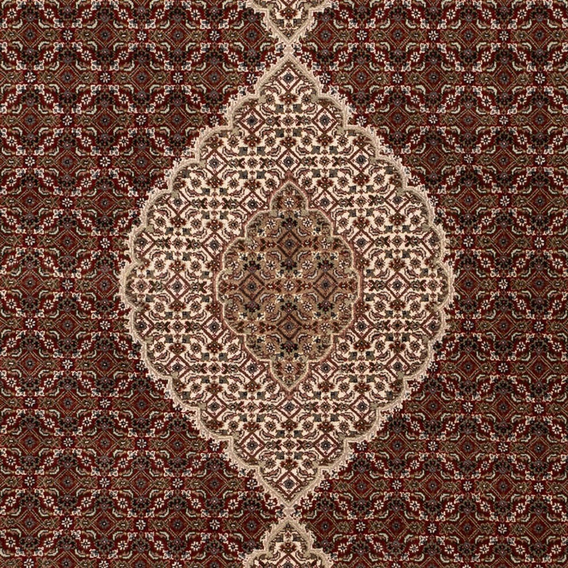 Dywan orientalny - Tabriz - 300 x 197 cm - ciemny beż