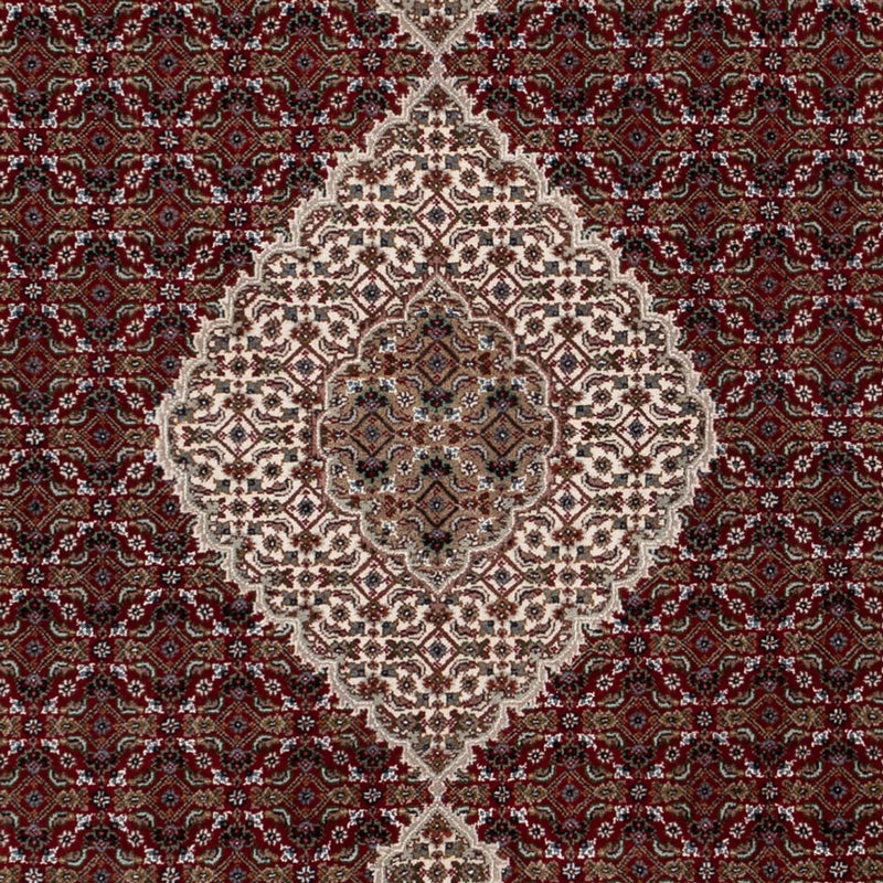 Dywan orientalny - Tabriz - 257 x 202 cm - ciemny beż