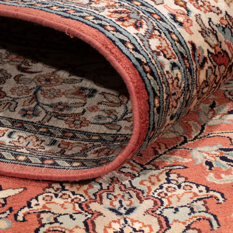 Jedwabny dywan - Kashmir Silk - 268 x 184 cm - jasna czerwień