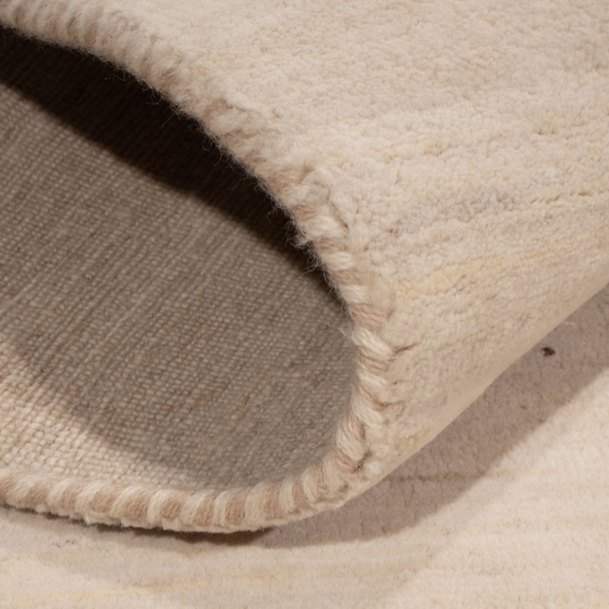 Dywan Gabbeh - Loribaft Indus - 145 x 106 cm - kremowy