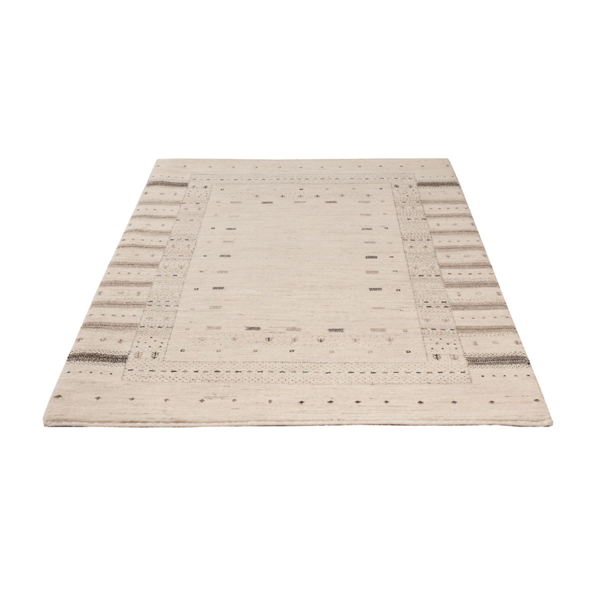 Dywan Gabbeh - Loribaft Indus - 153 x 108 cm - beżowy