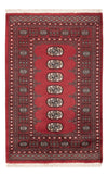 Dywan pakistański 93x144cm - Dywan orientalny - Prostokątny / Czerwony / 93 x 144 cm Prostokątny