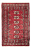 Dywan pakistański 94x145cm - Dywan orientalny - Prostokątny / Czerwony / 94 x 145 cm Prostokątny