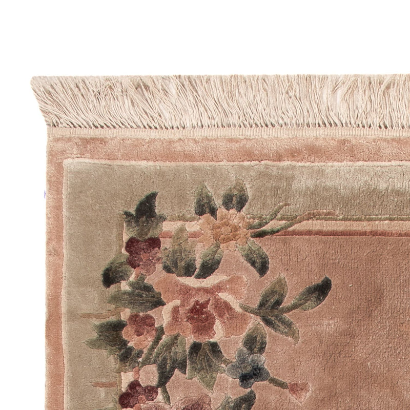 Dywan z jedwabiu - jedwab chiński - 135 x 70 cm - beżowy