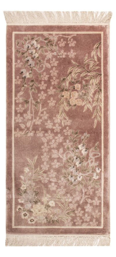 Chiński jedwab Dywan 62x123cm - Dywan orientalny
