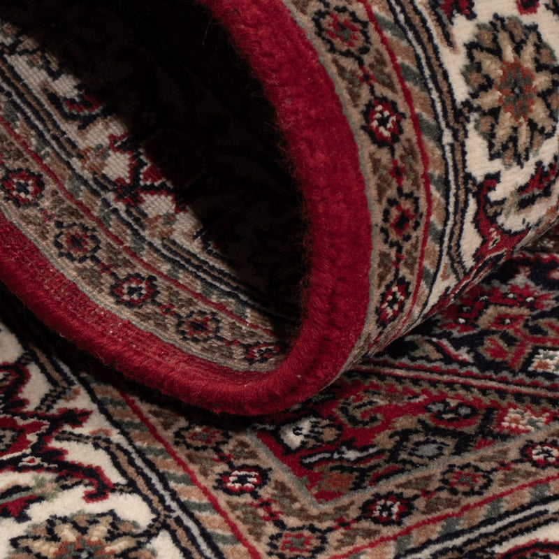 Orientalny dywan - Bijar - Indus - 141 x 73 cm - ciemny beż