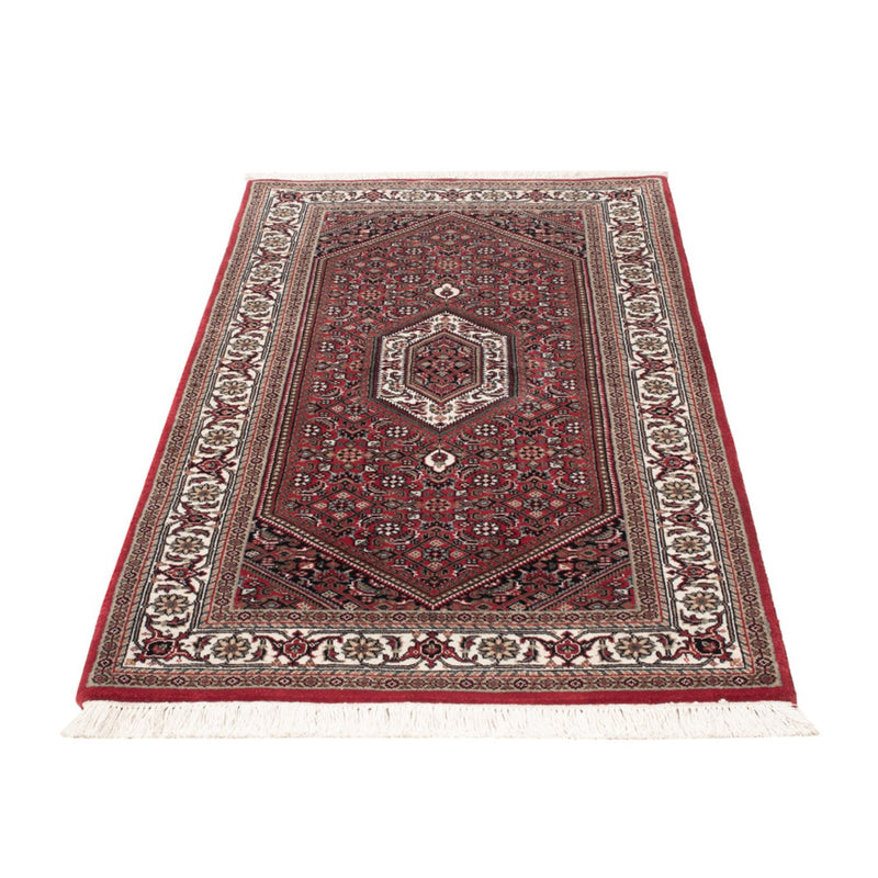 Orientalny dywan - Bijar - Indus - 141 x 73 cm - ciemny beż