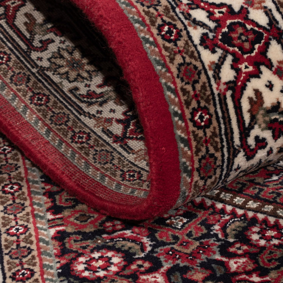 Orientalny dywan - Bijar - Indus - 160 x 90 cm - ciemny beż