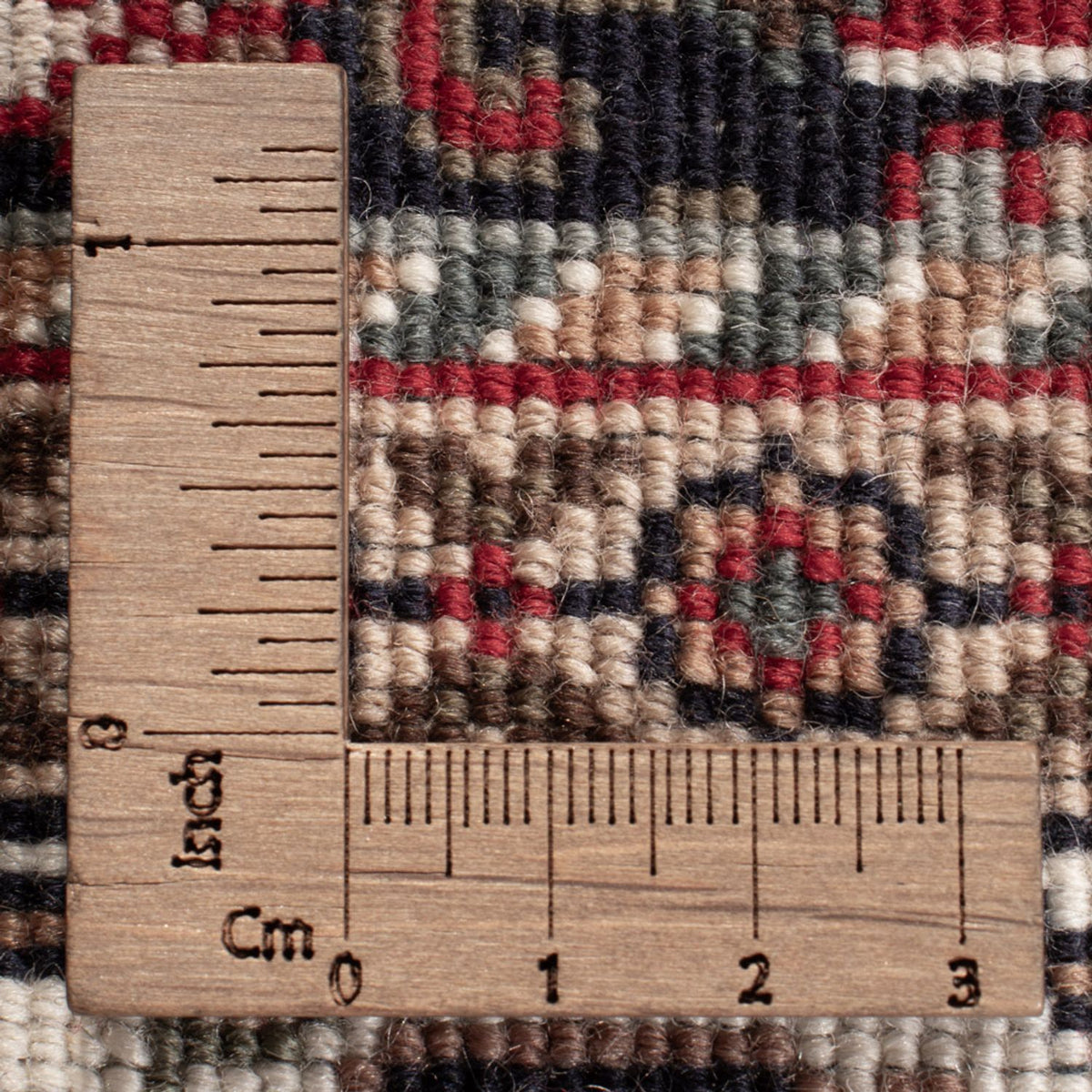 Orientalny dywan - Bijar - Indus - 160 x 92 cm - ciemny beż