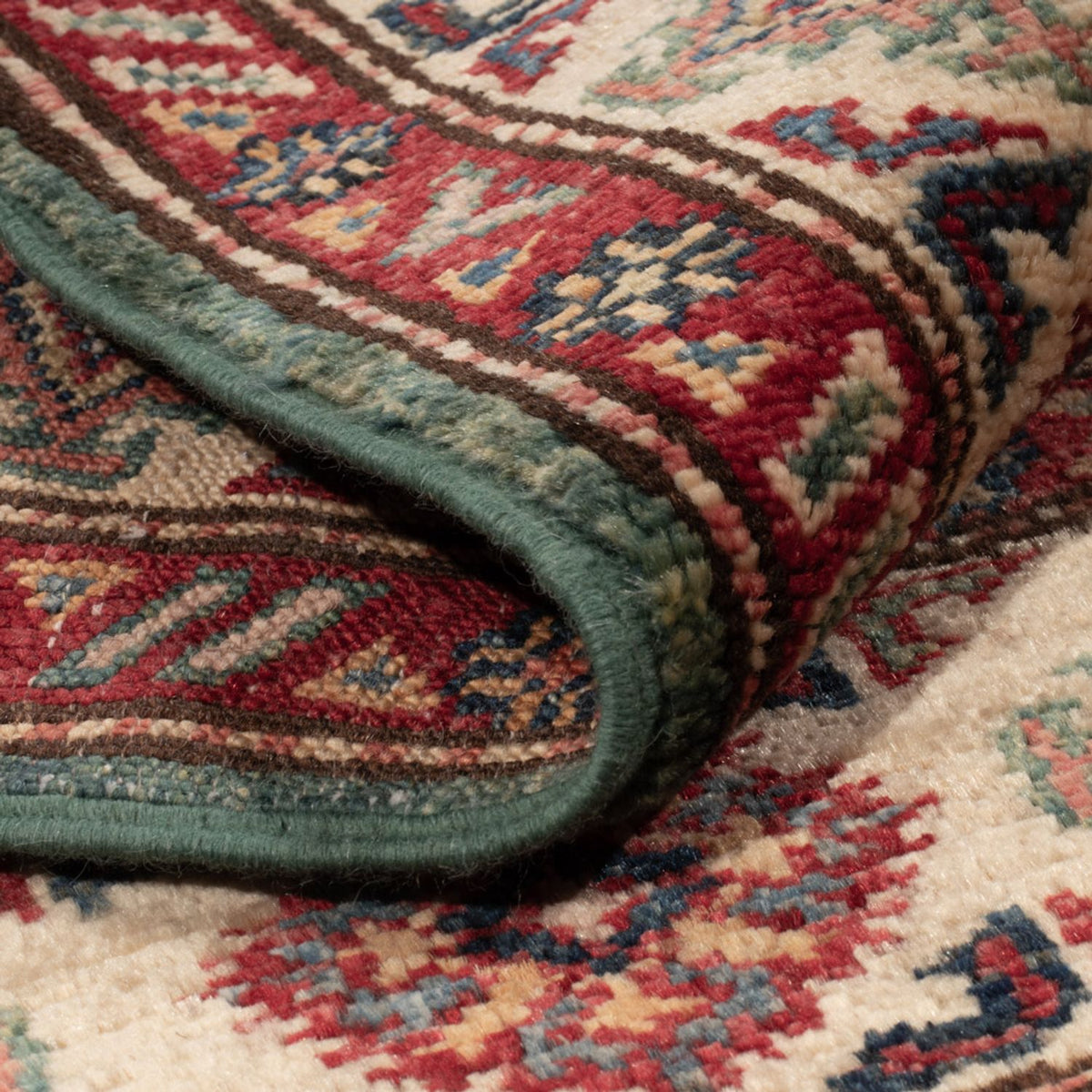 Dywan Ziegler - Kazak - 117 x 85 cm - zielona