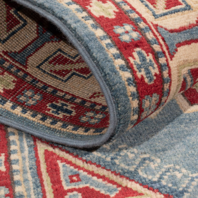 Dywan Ziegler - Kazak - 183 x 118 cm - jasnoniebieski