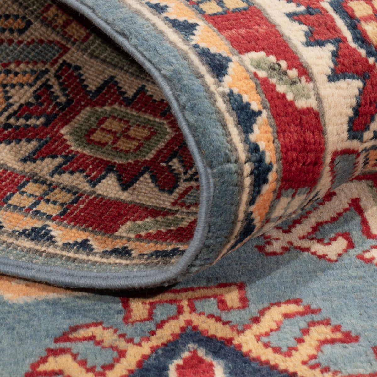 Dywan Ziegler - Kazak - 180 x 120 cm - jasnoniebieski